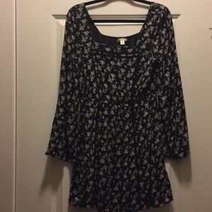 Long Sleeve Peasant Dress
